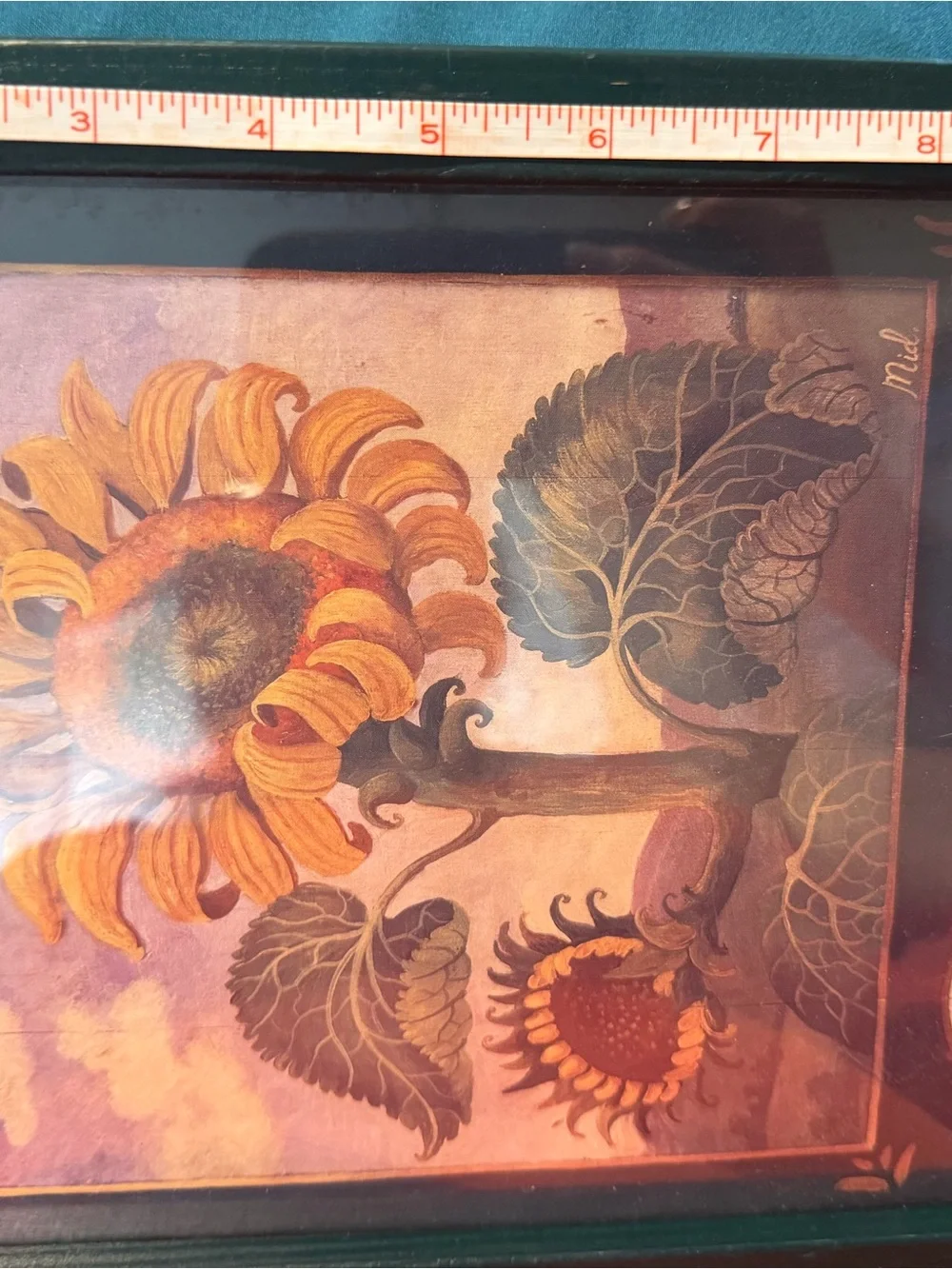 Sunflower Growers Framed Art - 1 Yellow & 2 Green pictures